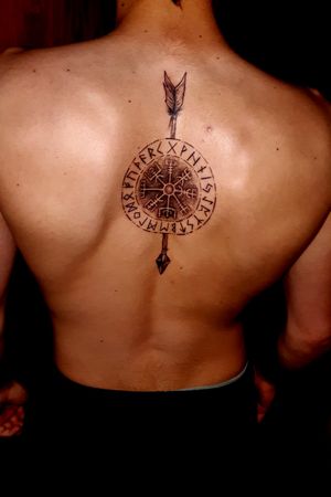 #ink #viking #Vikings #vegvisir #valhalla #tattooart 