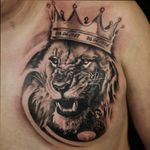 Lion tattoo #lionking #liontattoo #lion #roses #RoseTattoos #rose #inkedboy #realistic #realistictattoo #fullsleeve #blackandgreytattoo #hyperrealistic #Tattoodo
