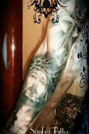 Imagem #Jesus#Sombra Tattoo #Borborema Sp