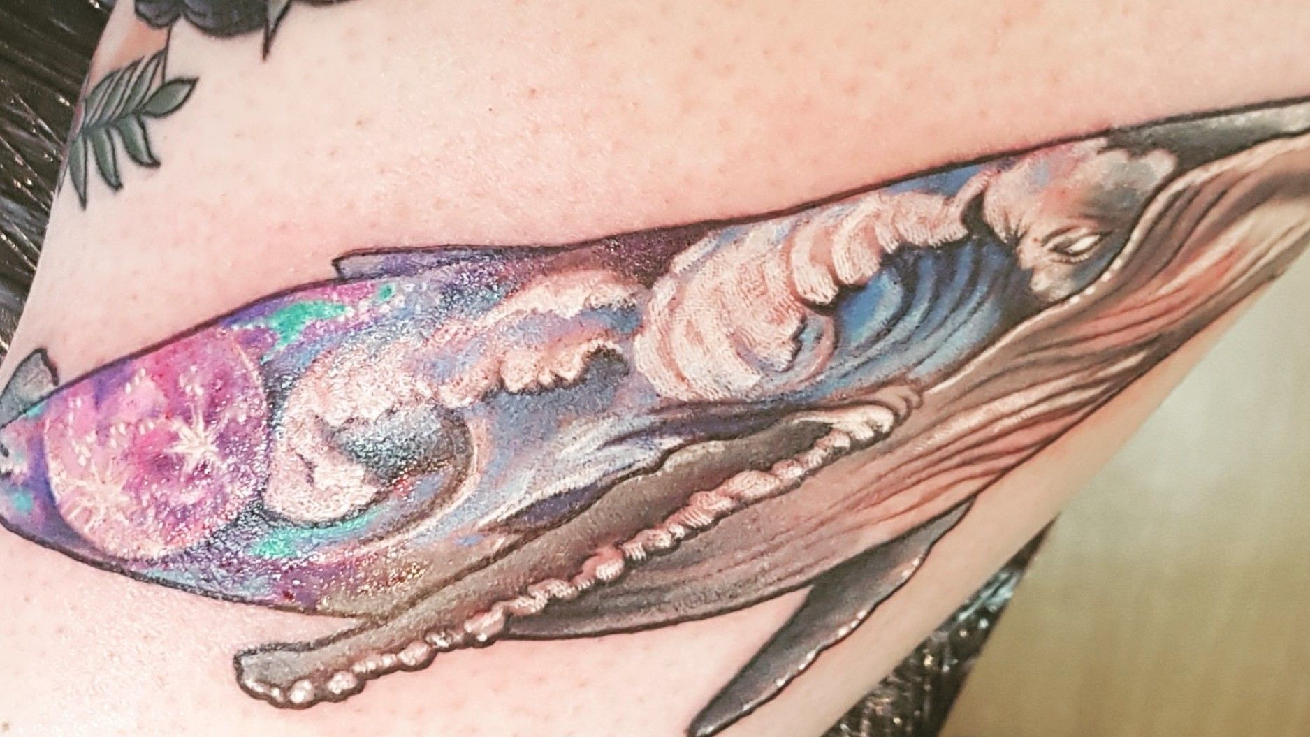 Tattoo uploaded by Sviatoslav Poliakov  space whale   Tattoodo