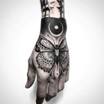 #hand #tatoo #Butterflies 