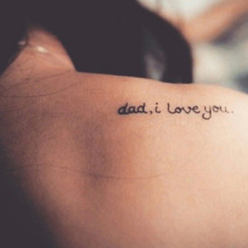Buy I Love Dad Temporary Tattoo  Dad Tattoo  Heart Tattoo  Online in  India  Etsy