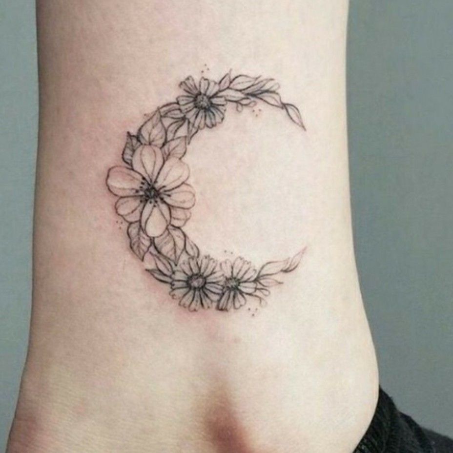 10 Best Moon Flower Tattoo IdeasCollected By Daily Hind News  Daily Hind  News