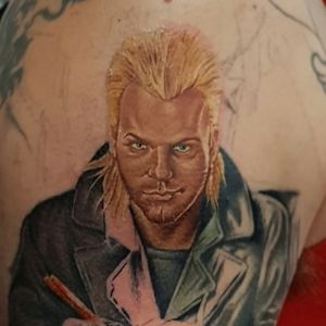 Kiefer Sutherland by @dwtattoo #tattoo #kiefersutherland #tattoo #tattooed #colour #colourtattoo #colortattoo #color #realism #colourrealism #realistic #portrait #colourportrait  