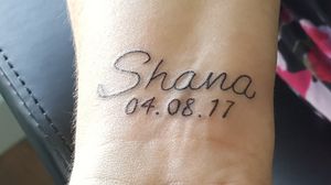 Memorial tattoo for my sister Shana ❤