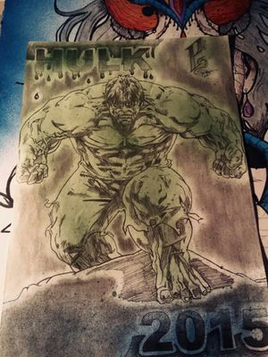 #hulk #draw #drawing #tattoo #p13art #2015 