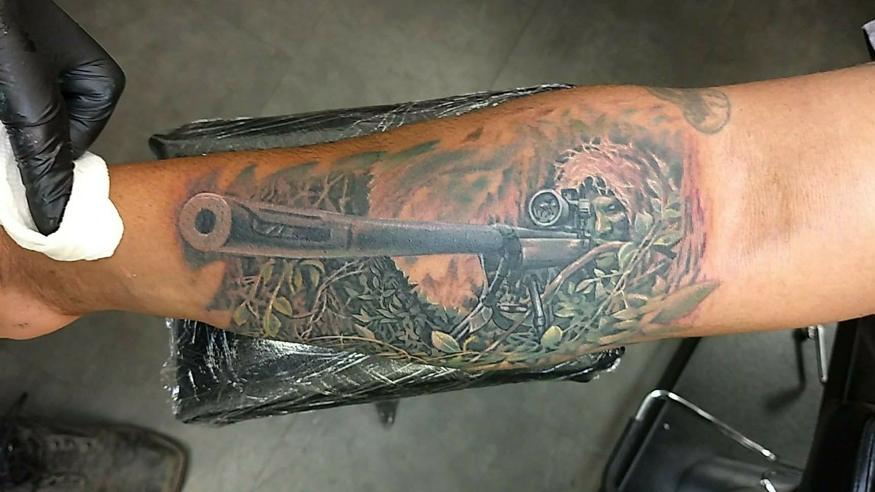 usmc sniper tattoos
