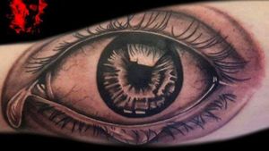#realistic #realistictattoo #eye #eyetattoo #tattoo #heilbronn #bishoprotary #dermalizepro #blackandgreytattoo #blackandgrey 