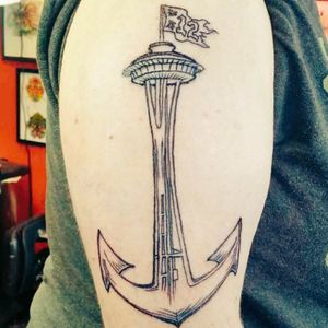 12th Man Space Needle / Anchor 