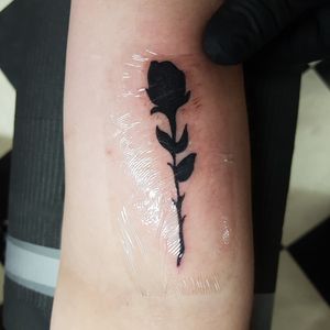 Little black rose