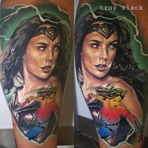 Wonder Woman -#tatuagem #tatuaje #tatouage #tetoviranje #tätowieren #Dövme #tatuering #tatoeëren #tatu #tattoo #tattoos #ink #inked #wonderwoman #comic #dccomic #comictattoo #dcuniverse 