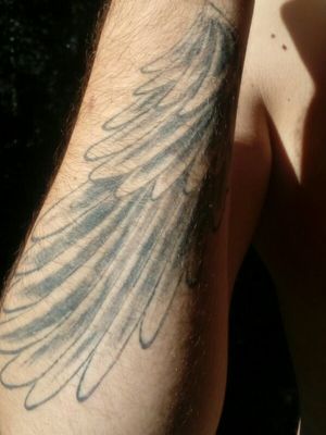 My tattoo #wing 