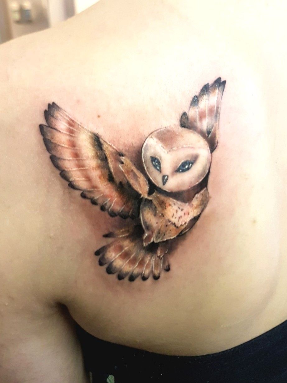 Aggregate more than 70 small owl tattoos on ankle latest - esthdonghoadian