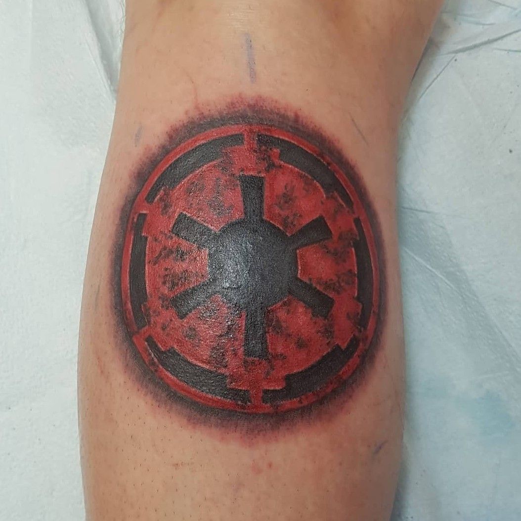Star Wars  Galactic Empire tattoo starwarstattoo  Tatoo star Tatuagem  star wars Simbolos star wars
