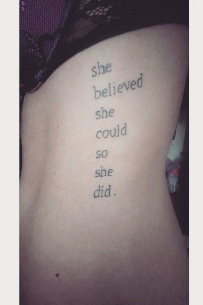 My she believed she could so she did tattoo Love it  Tattoos Trendy  tattoos Arrow tattoos
