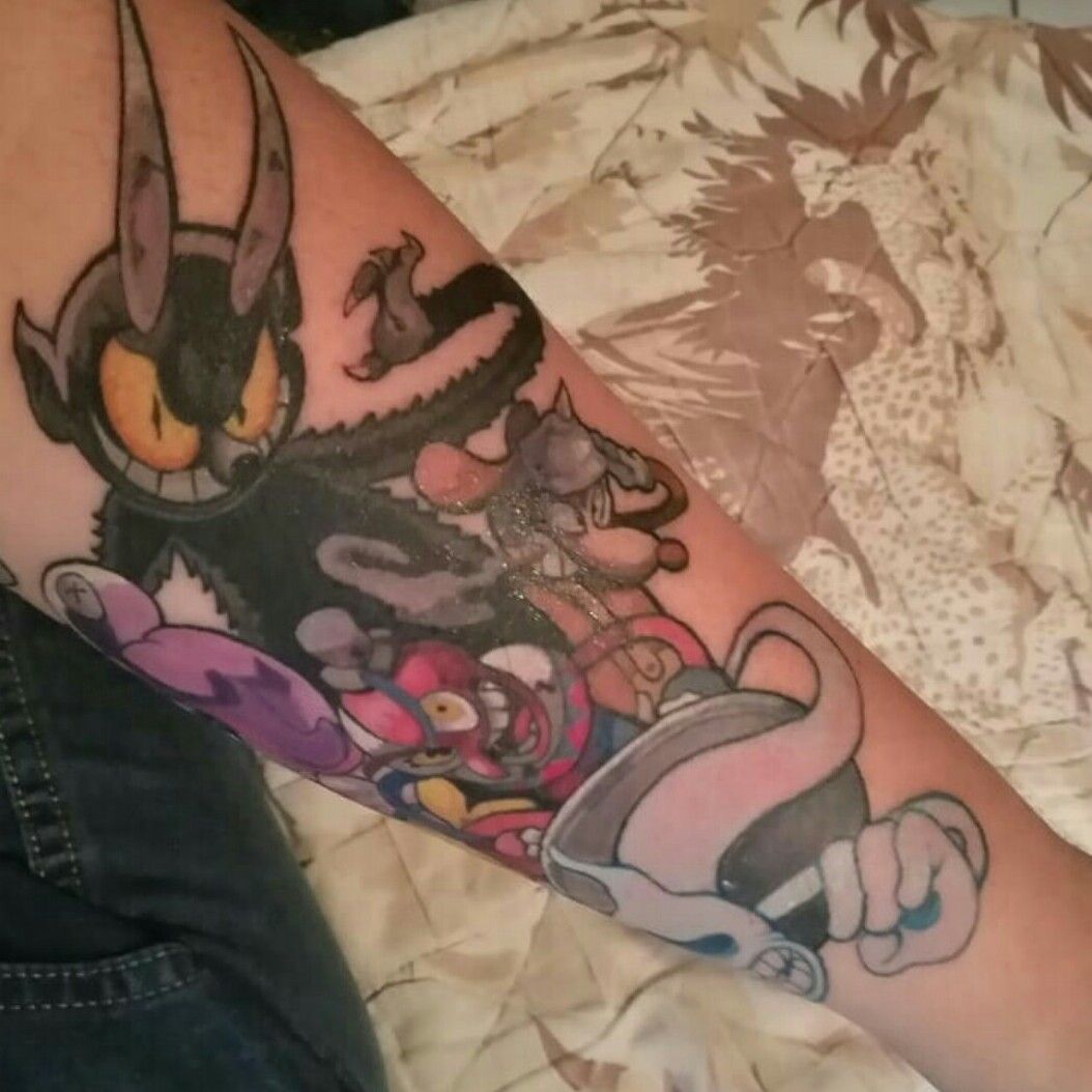 Cuphead - King Dice  Tatuagem masculina braço, Tatuagem, Tatoo