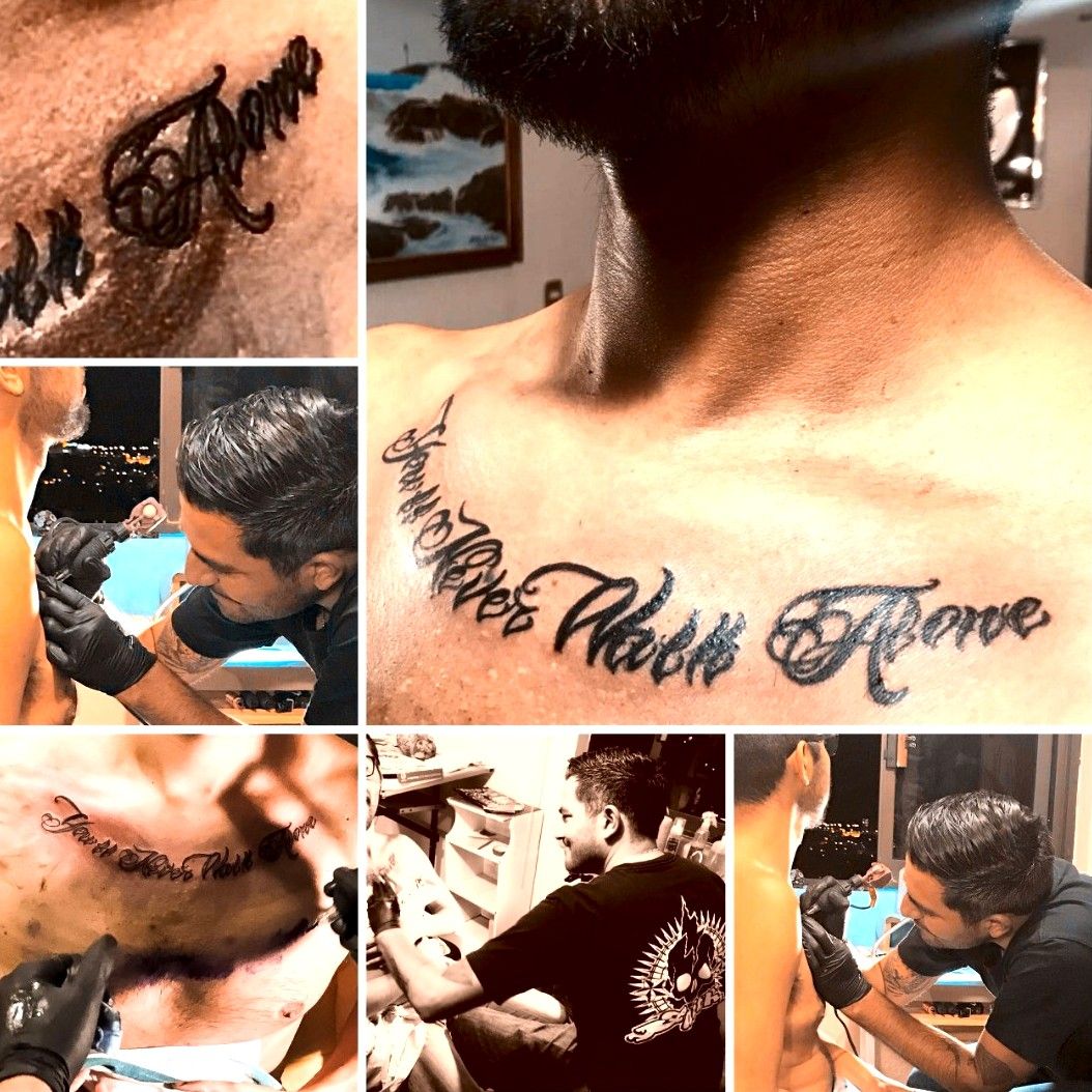 Tattoo Uploaded By Arturo Gomez Ache You Ll Never Walk Alone 5463 Tattoodo