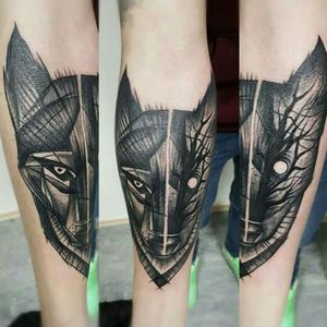 #Wolf #wolftattoo #wolves #after #the #cover #twoface #moon 