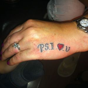 One of my 1st tattoos i did.. x 