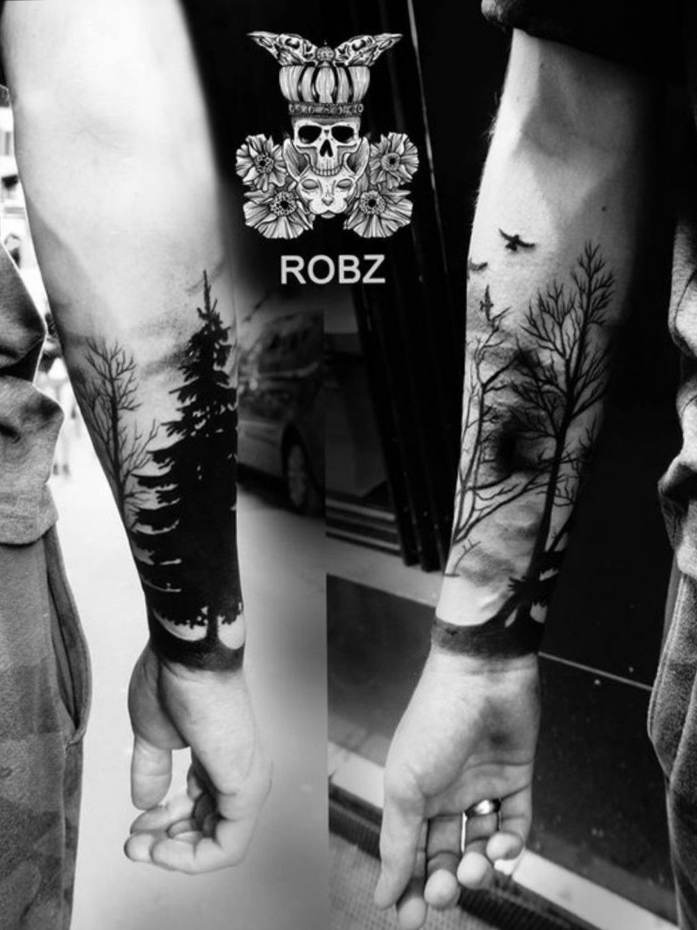 40 Awesome Forest Tattoo Design Ideas