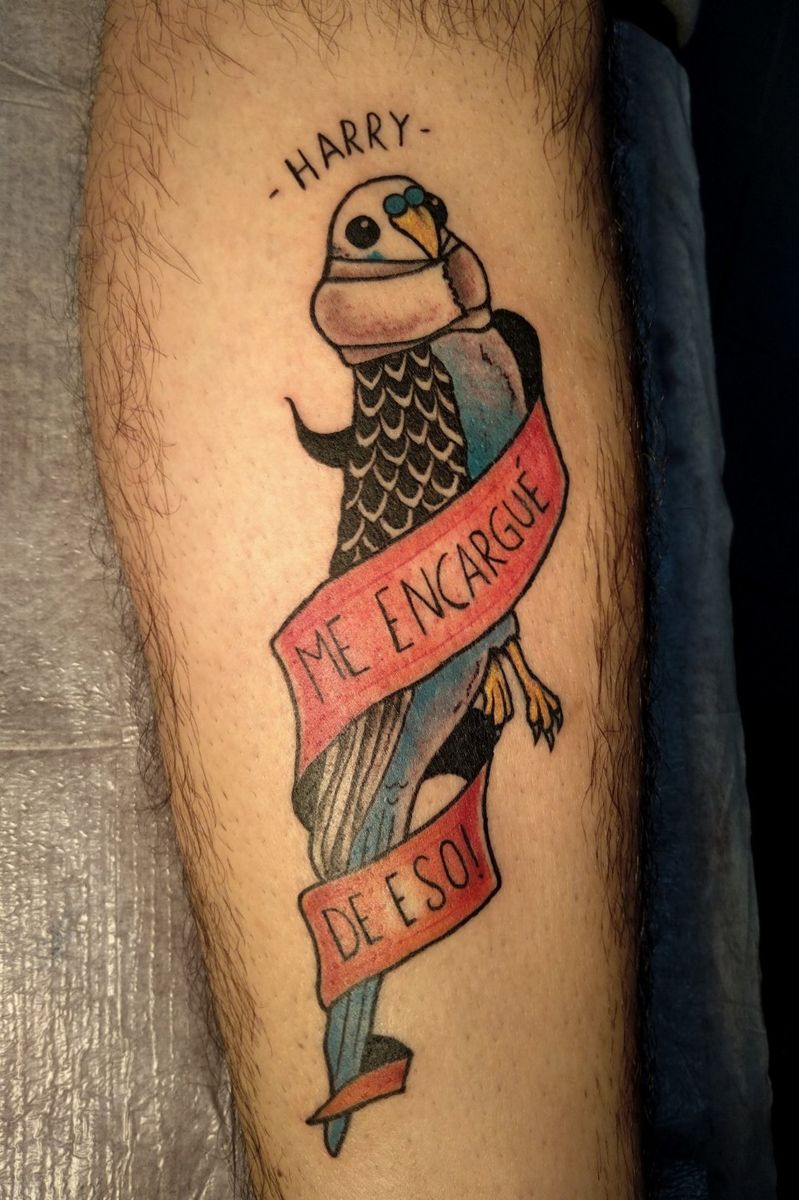 Tattoo uploaded by Gastón • Pity Dumb and dumber bird pity tattoo