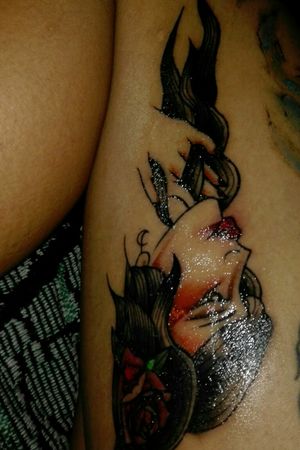 Josner🔥#traditionaltattoo #TattooGirl #tattooart 