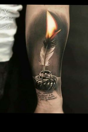 Next tattoo   #feathertattoo  #ink #burningfeather 