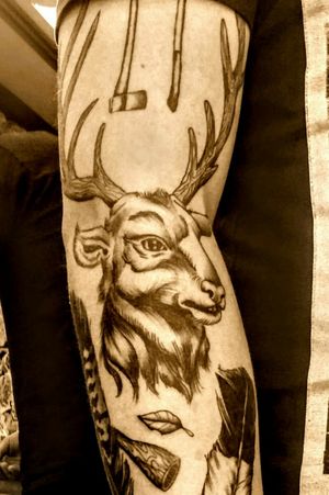Deer tattoo Spirit animal