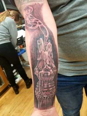 Done by Jim Hawk at Hawk's Tattoos in Galesburg, Illinois 