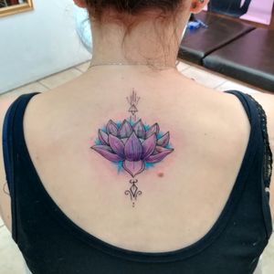 Lotus coverup designed and inKed by K No before foto.. Sorry.. #tattoo #ink #tatttoos #worldfamousink #eikondevice #greenmonster #tattooaddictsouthafrica #gunwax #thelightningstation #tam #tattoodo #inkbe #lotusflower #lotustattoo #coveruptattoo 