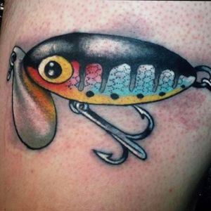 Tattoo uploaded by Joe M • Fishing lure • Tattoodo