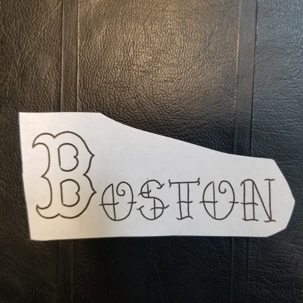 Tattoo uploaded by marc Smith • #Boston #RedSox #Massachusetts #beantown •  Tattoodo