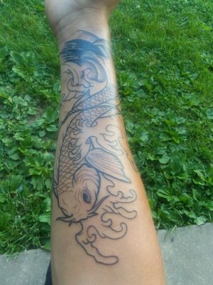 I got it done cause my uncle liked these kinds of fish when he was alive 