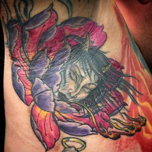 Lotus flower done by Mojo. . . . #lotusflower #lotustattoo #lotus #ColorTattoos #Tattoo #Tattooed #TattooArt #Inked #InkAddict #InkStagram #TattooMagazine #InkedUp #UplandTattoos #InlandEmpire #InlandEmpireTattoos #Upland #UplandCA #UplandTattooShop #CustomTattoo #BlackRoseSocialClub #DudesWithTattoos #TattooedDudes #DudeswithInk #InkedDudes #DowntownUpland #Socal #SouthernCalifornia #Ontario #RanchoCucamonga #Claremont #Montclair