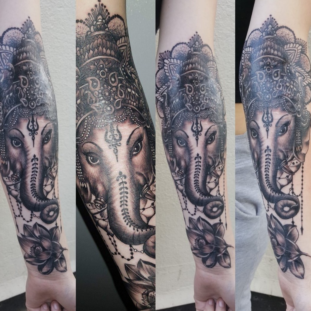 20 Lord Ganesha Tattoo Ideas with Images  Tikli