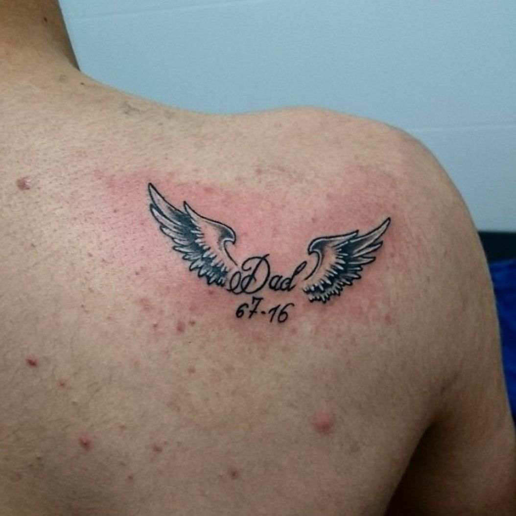15 Inspiring Memorial Tattoos For Dad