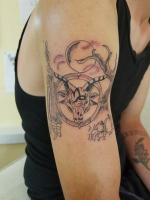 Tattoo by psychotic bella tattoo