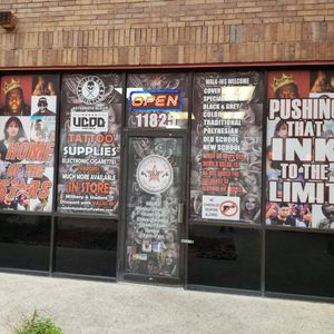This is the outside look of my tattoo shop