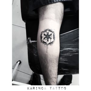 Galactic EmpireInstagram: @karincatattoo #galactic #empire #starwars #film #black #leg #tattoo #tattoos #tattoodesign #tattooartist #tattooer #tattoostudio #tattoolove #tattooart #istanbul #turkey #dövme #dövmeci #design 