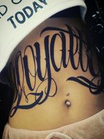 #lettering #loyaltytattoo #loyalty  @diant_tattoo 