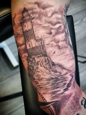 Lighthouse tattoo My work