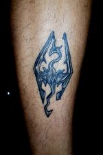 My tattoo of Skyrim