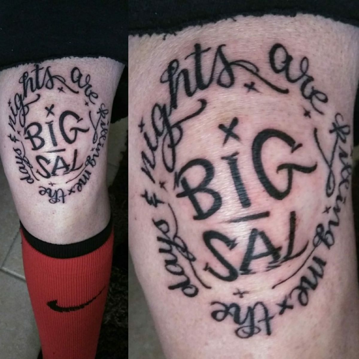 Tattoo uploaded by Allyssa Josephson • KneeCap InLovingMemory • Tattoodo