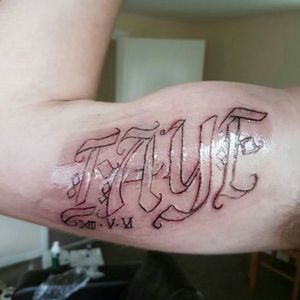 Outline of my 2nd tattoo I done