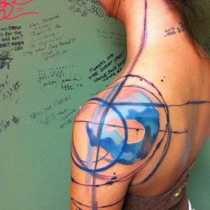 #IvanaBelakova #graphic tattoo