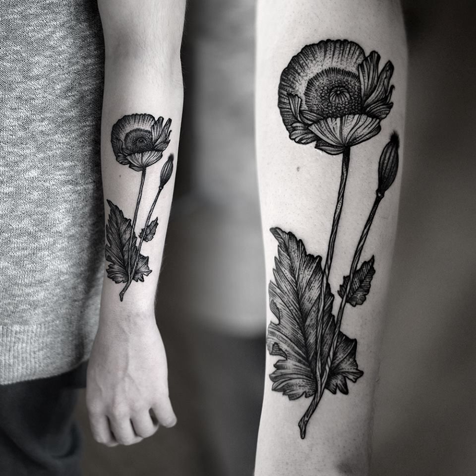 Botanical Tattoo Vector Images (over 21,000)