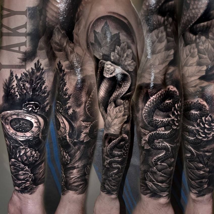 11 Crazy color realism tattoo by Khail Aitken  iNKPPL  Weird tattoos  Cobra tattoo Snake tattoo meaning