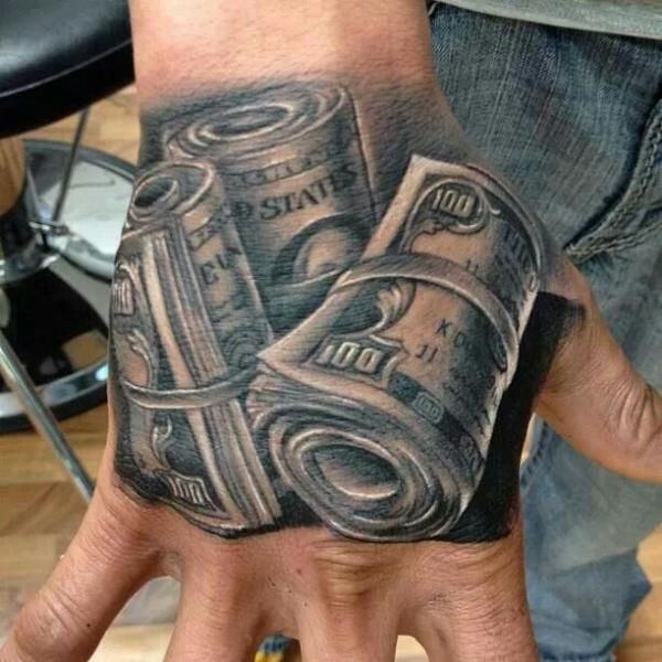 Hood Gangster Money Tattoos | TikTok