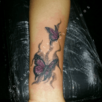 Beautiful butterfly tattoo #chuckyinfamoustattoo #butterflies 