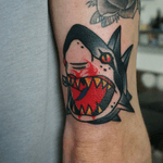 Shark tattoo by Havit Oida #shark #traditional #animal #ocean 